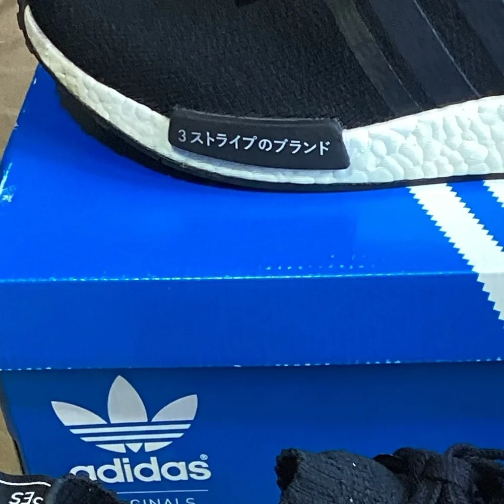 Adidas NMD_R1 PK Japan Black UltraBoost Running 2016 S81847 Men's Size 10.5